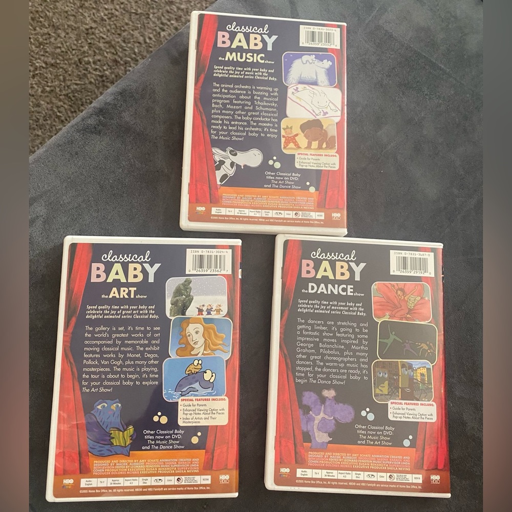 Like New DVD HBO Presents Classical Baby set! - Picture 2 of 4